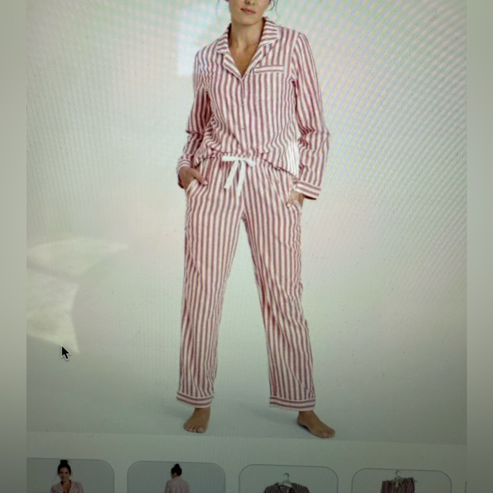 Stars above women's perfectly cozy flannel pajama set